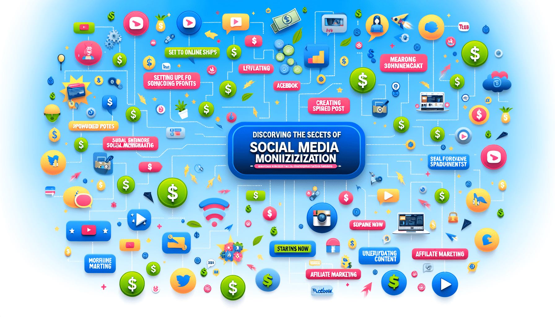 Inilah Rahasia Menghasilkan Uang di Facebook, Twitter, & YouTube! Mulai Sekarang